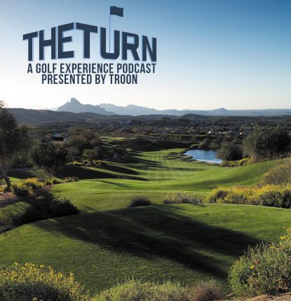The Turn Podcast: A golf experience podcast. Eagle Mountain golf club in background