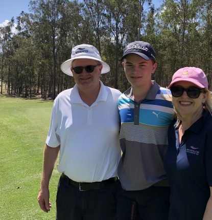 The eden family at Brookwater Golf & Country Club
