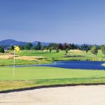 Tri-Mountain Golf Course Green